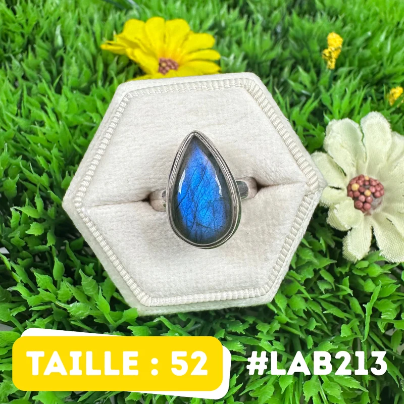 Bluefire Labradorit-Ring #LAB213