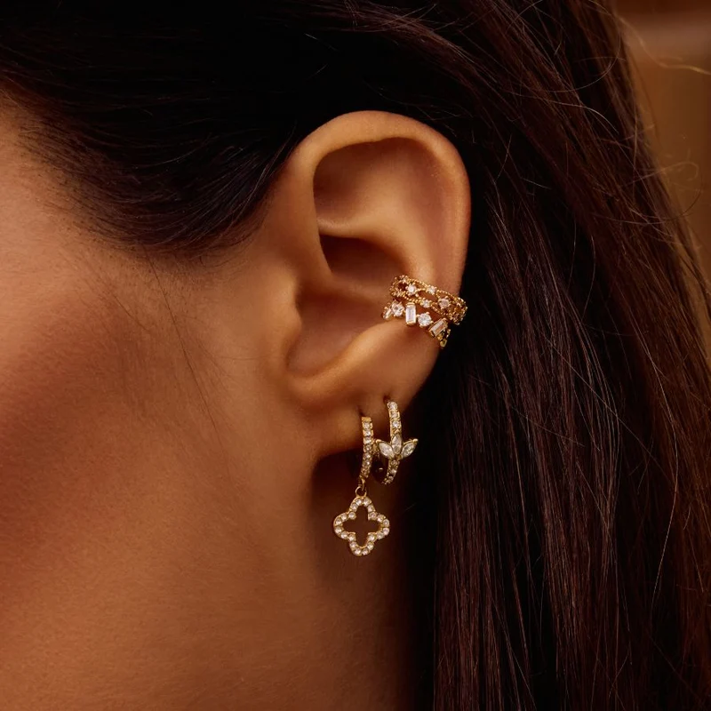 Elegance Victoria Earcuff Gold