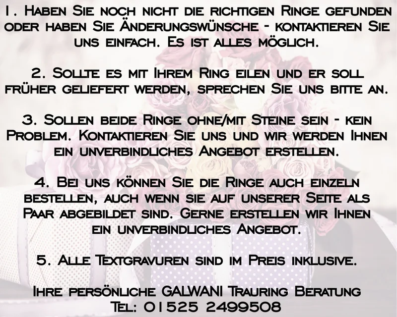 BICOLOR RINGE, PARTNERRINGE, VERLOBUNGSRINGE MIT GRAVUR