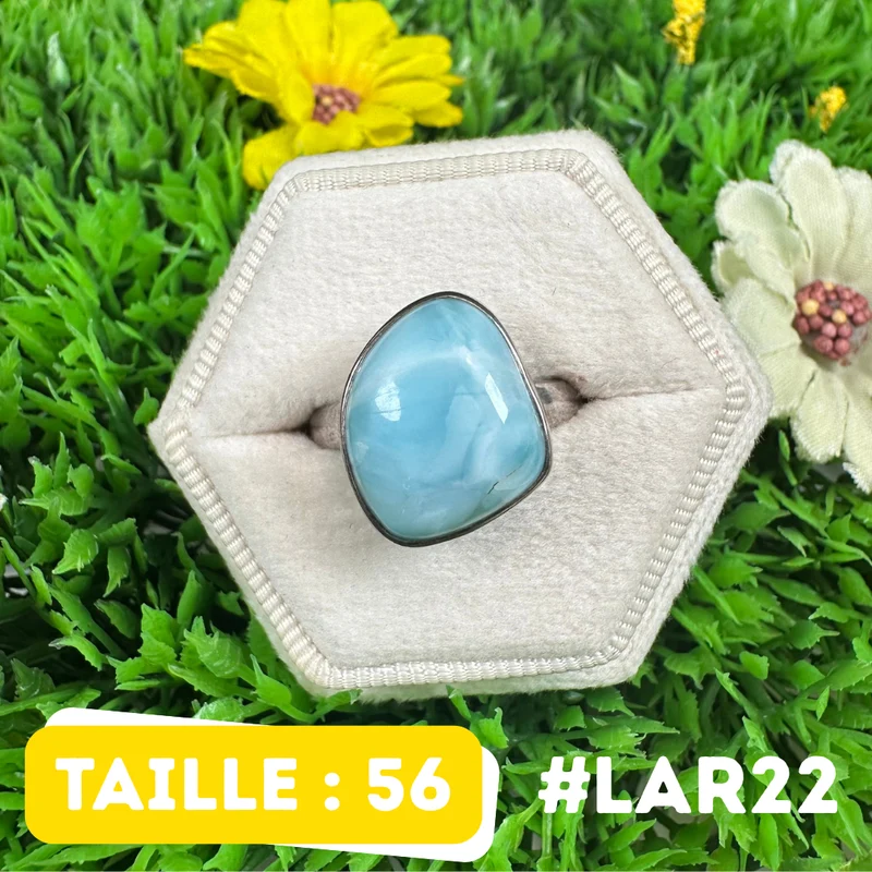 Larimar Ring #LAR22