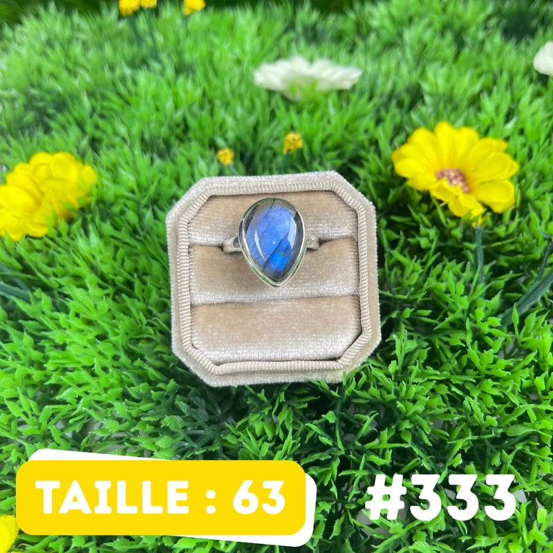 Bluefire Labradorit Ring #333