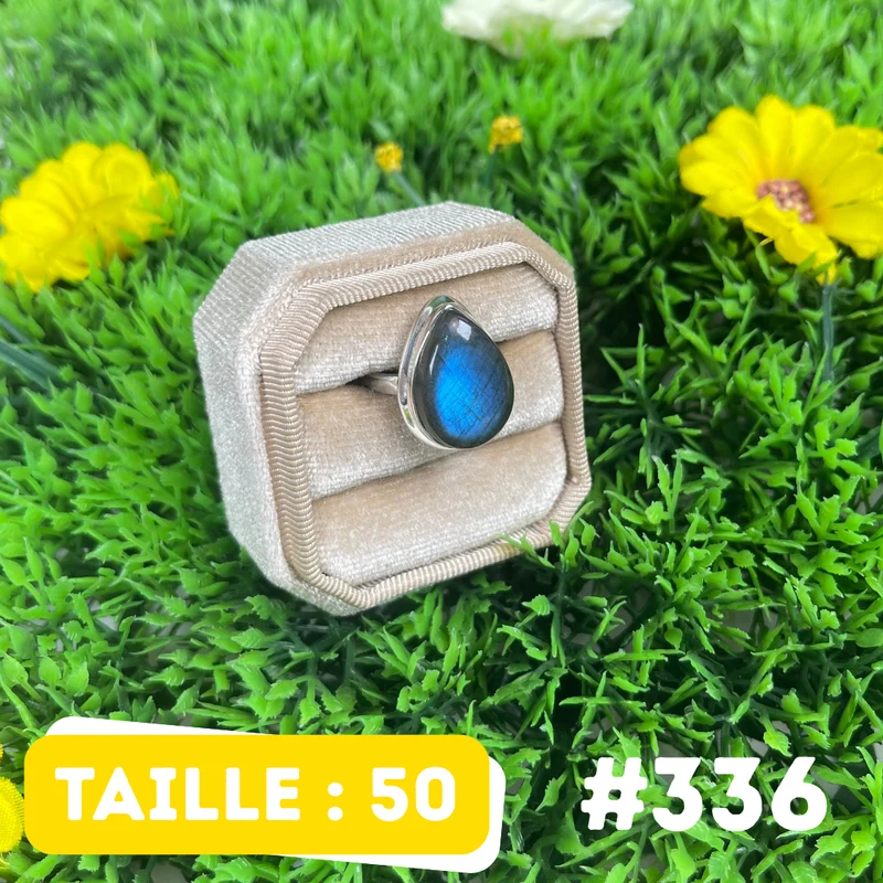 Bluefire Labradorit Ring #336
