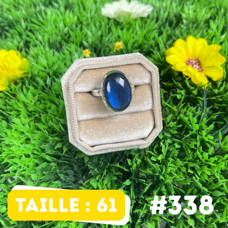 Bluefire Labradorit Ring #338