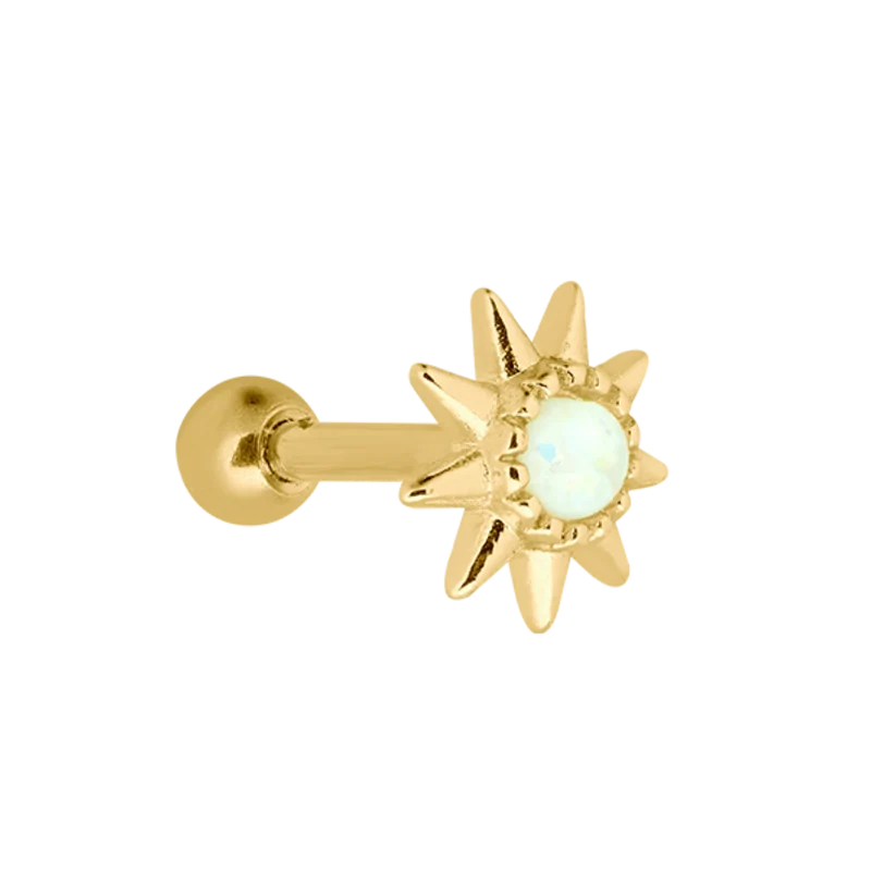Northern Star Opal Ohr Piercing