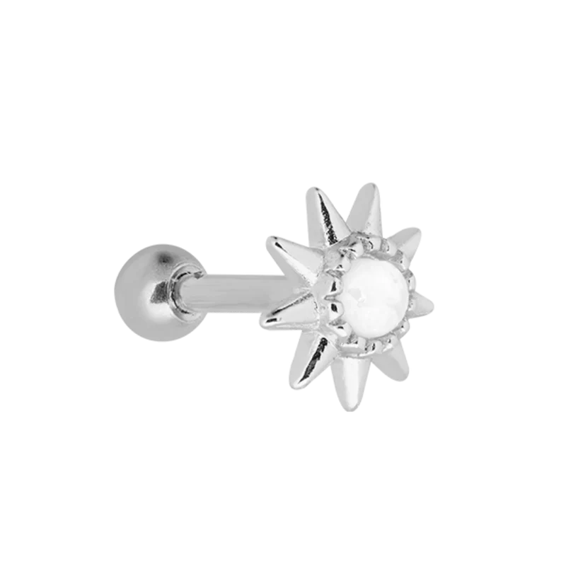 Northern Star Opal Ohr Piercing