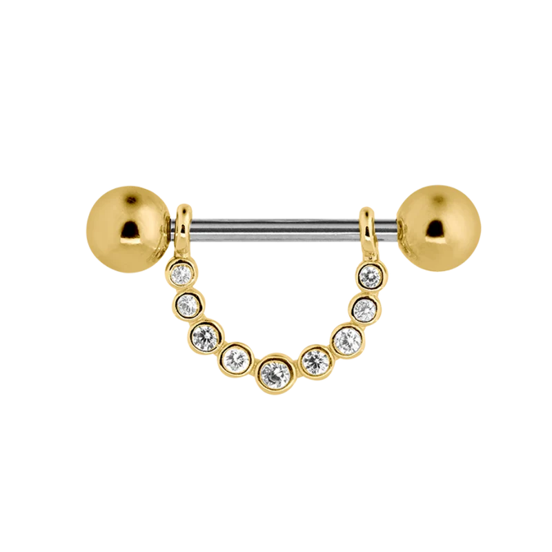 Crystal Nippelpiercing