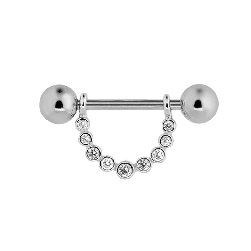 Crystal Nippelpiercing