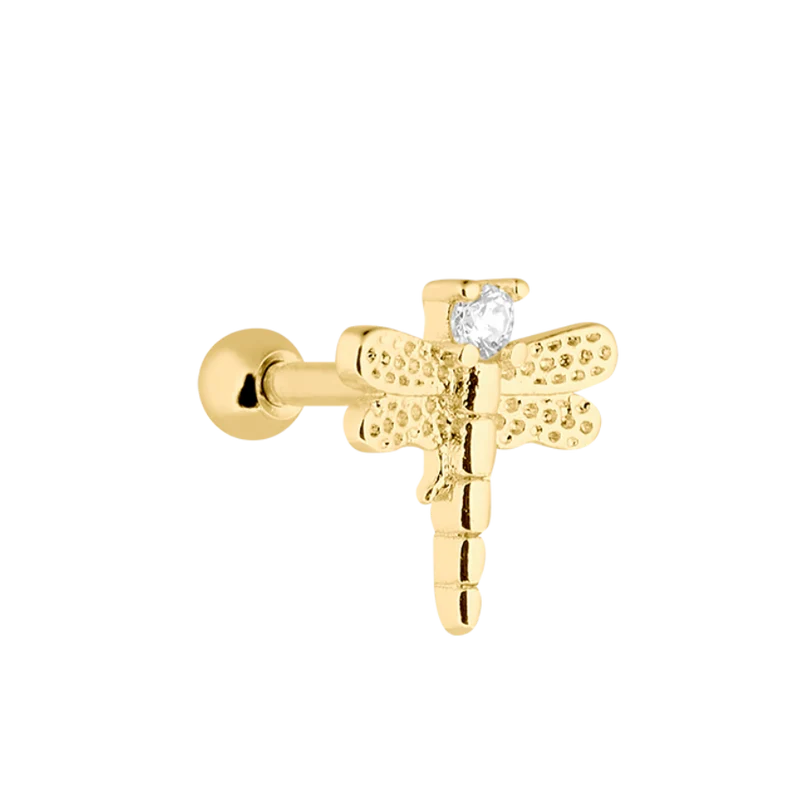 Bee Ohr Piercing Gold