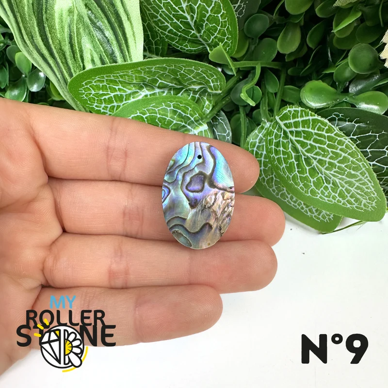 5A Freiform-Abalone-Anhänger
