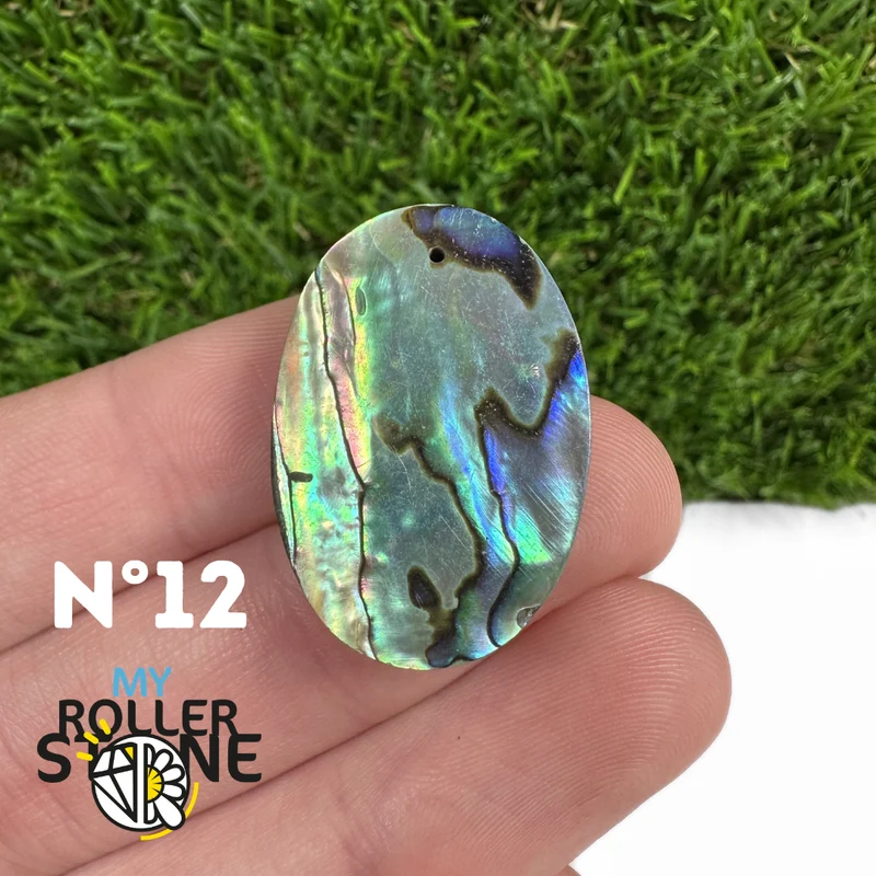 5A Freiform-Abalone-Anhänger