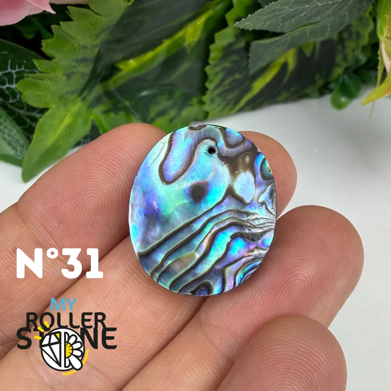 5A Freiform-Abalone-Anhänger