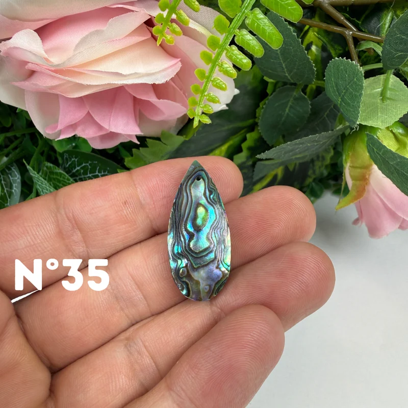 5A Freiform-Abalone-Anhänger