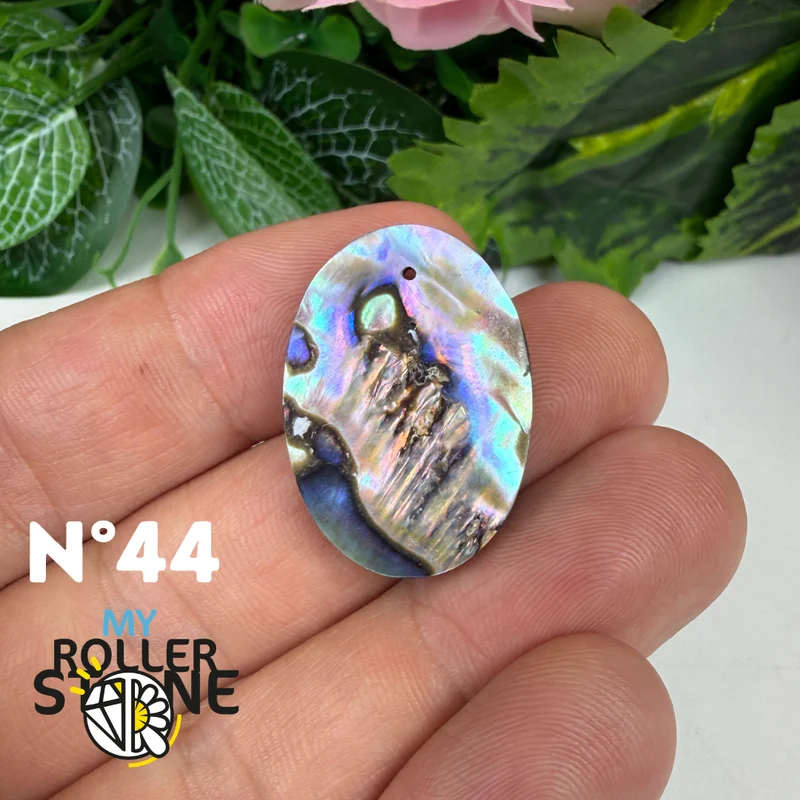 5A Freiform-Abalone-Anhänger