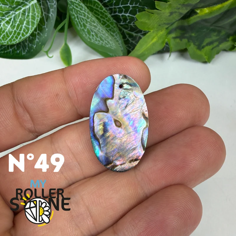 5A Freiform-Abalone-Anhänger