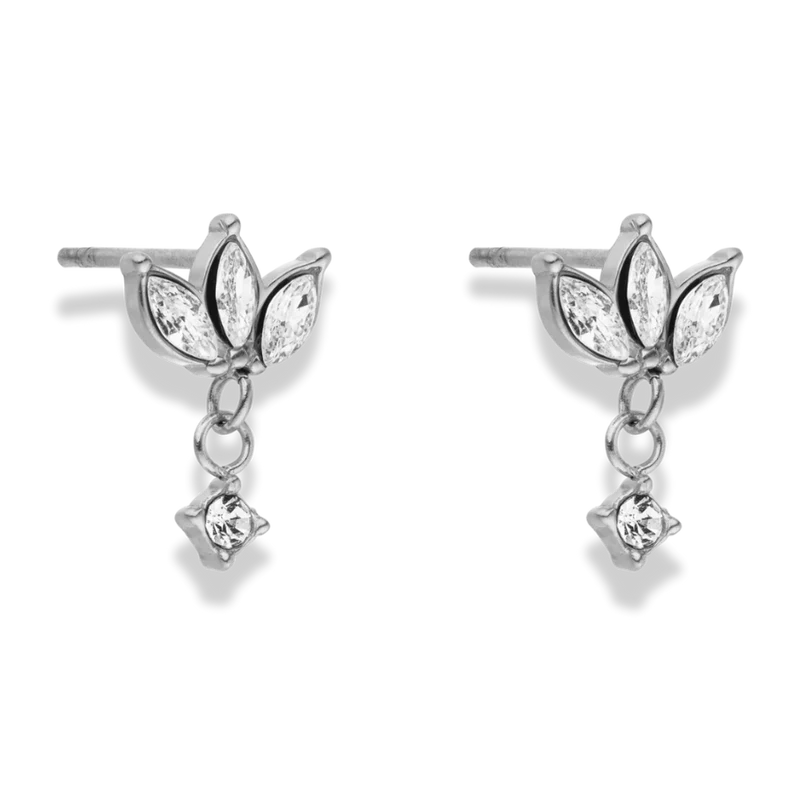 Hi-Life Lotus Ohrstecker 14K Vergoldet
