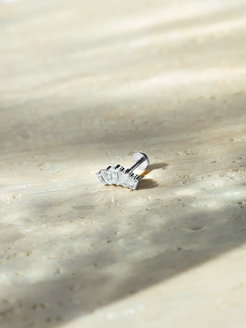 Shimmering Melody Titan Piercing