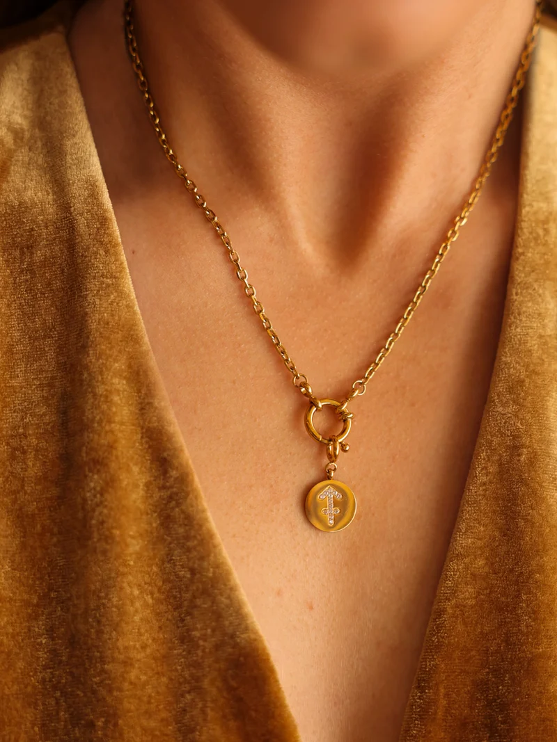 Twinkling Zodiac Ketten-Charm - Sagittarius