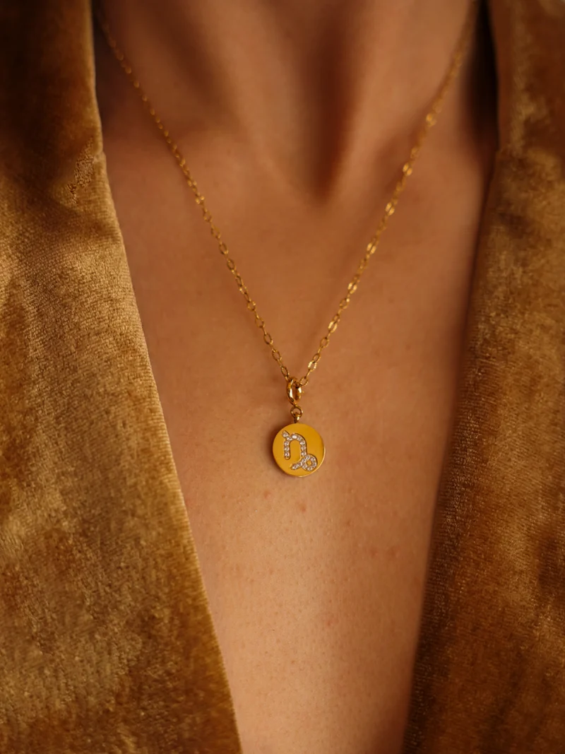 Twinkling Zodiac Ketten-Charm - Capricorn