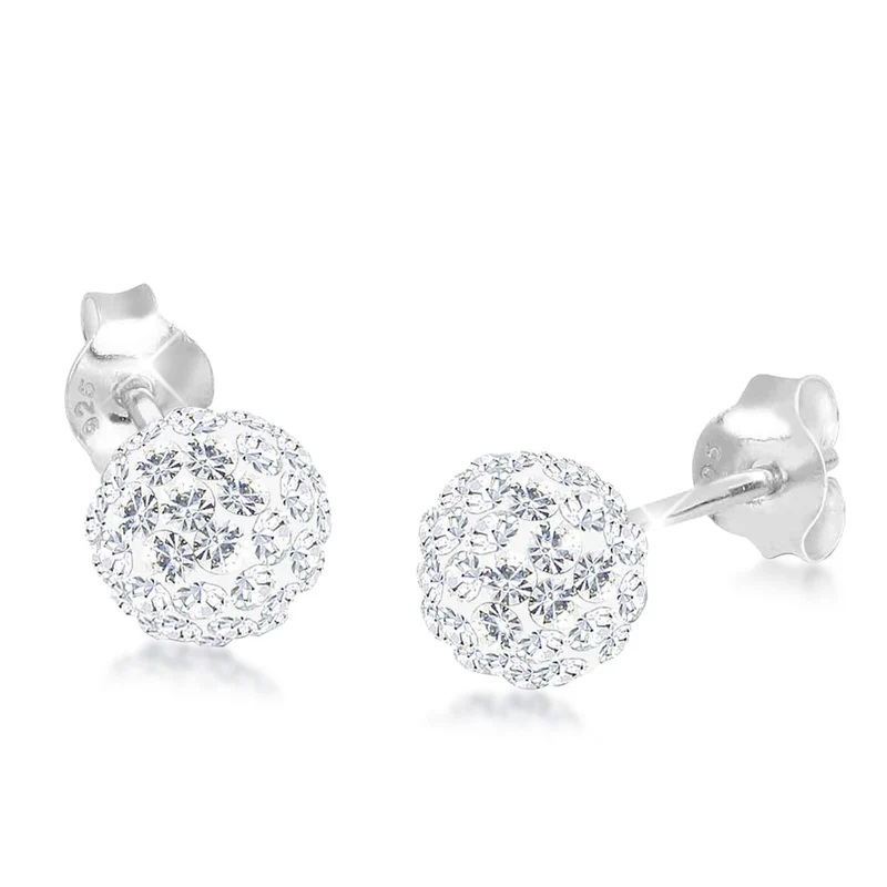 Ohrstecker | Mit Kristallen von Swarovski® (Weiß)