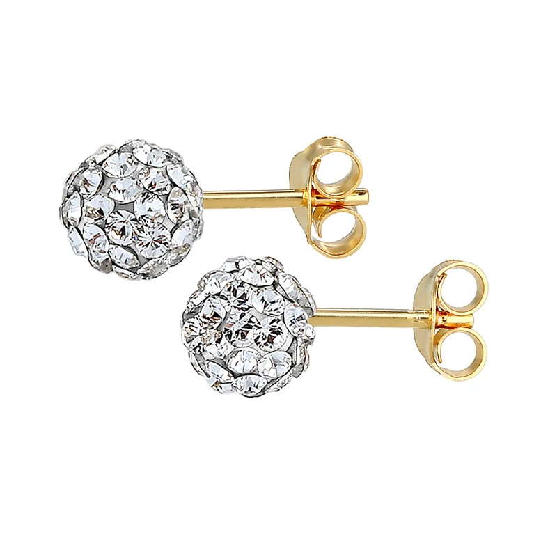 Ohrstecker | Mit Kristallen von Swarovski® (Weiß)