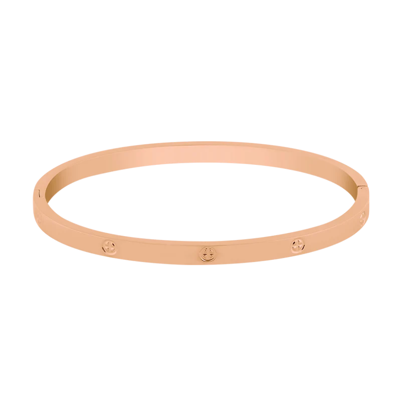 Timeless Affection Armreif 14 Karat Vergoldet