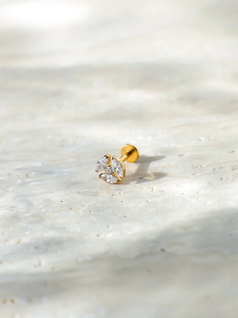 Floral Rhythm Titan Piercing