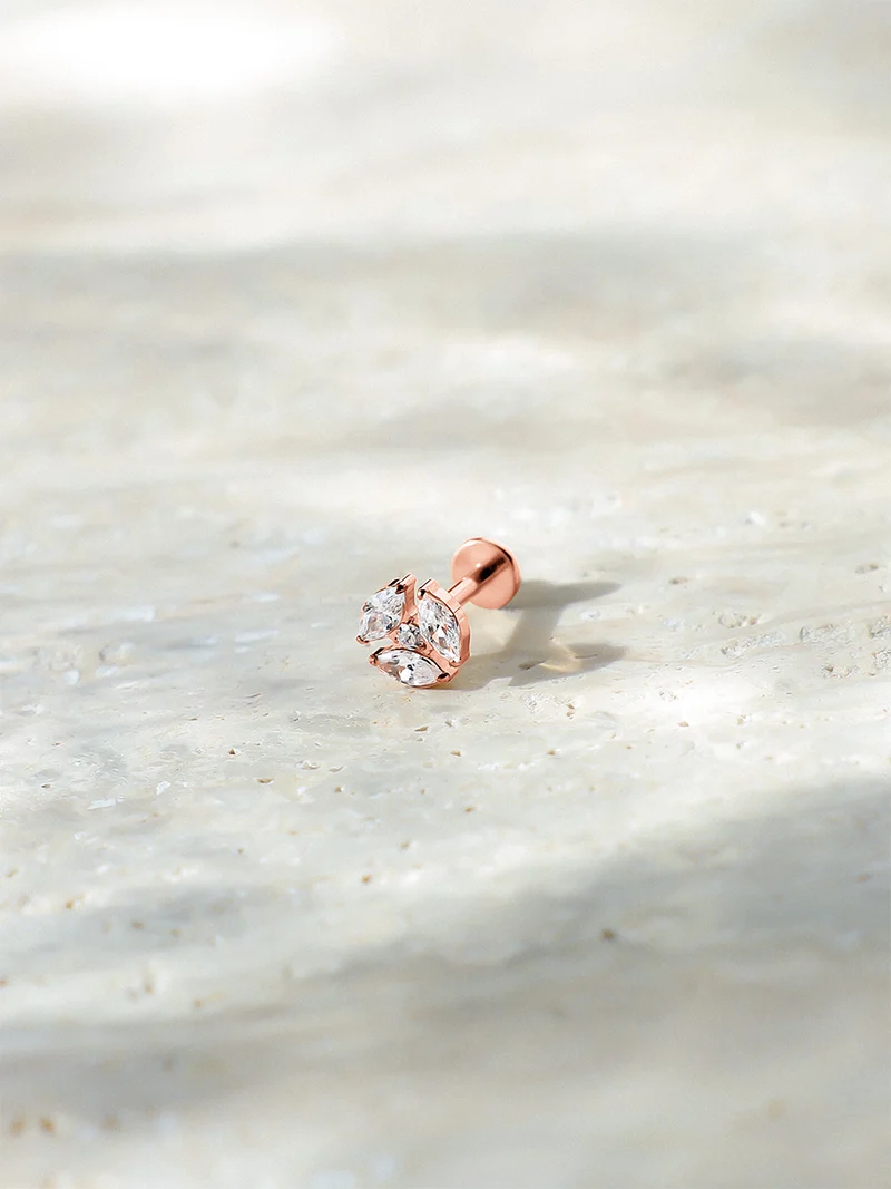 Floral Rhythm Titan Piercing