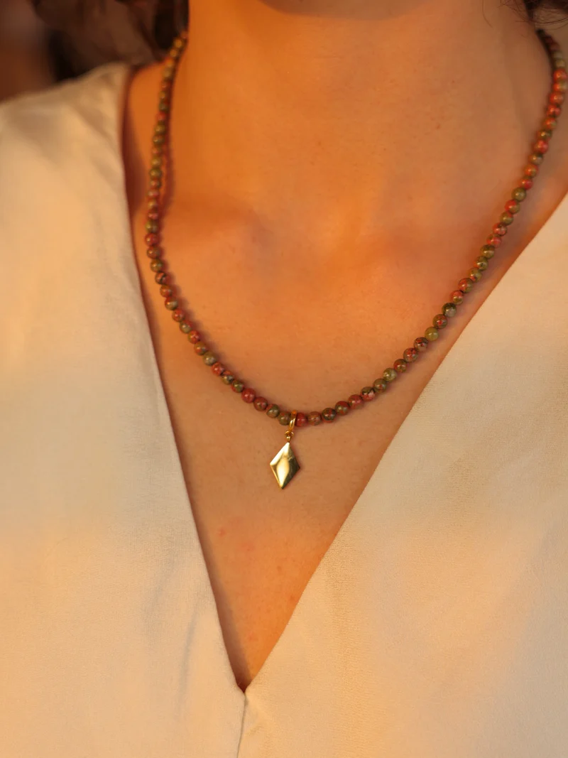 Geometric Grace Ketten-Charm
