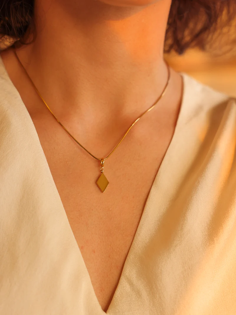 Geometric Grace Ketten-Charm