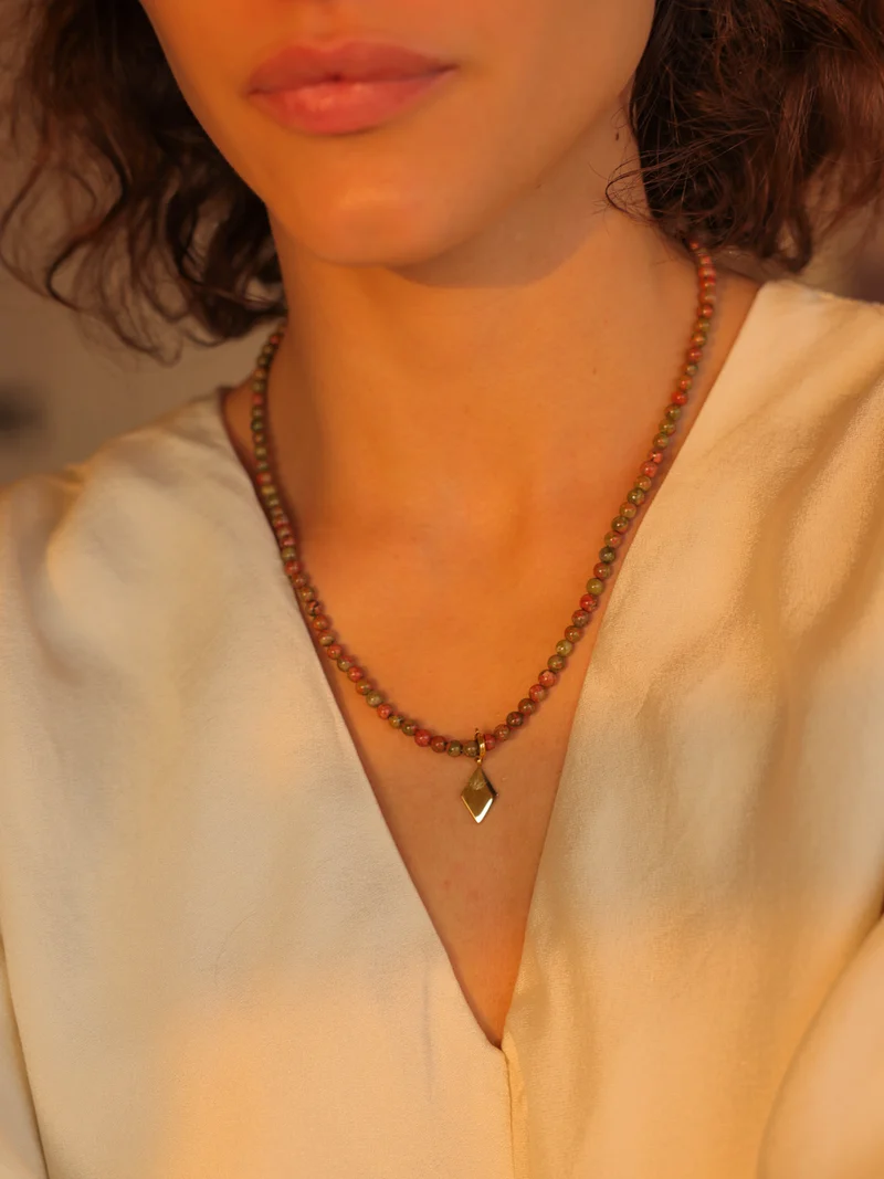 Geometric Grace Ketten-Charm