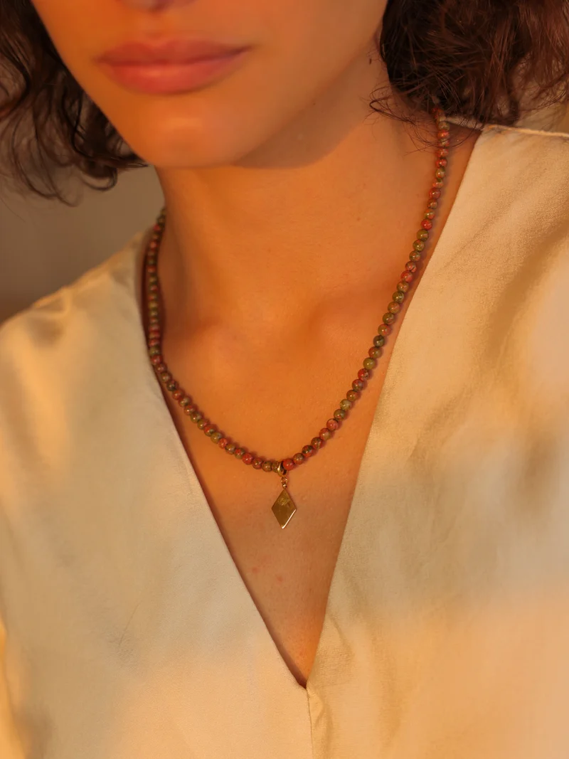 Geometric Grace Ketten-Charm