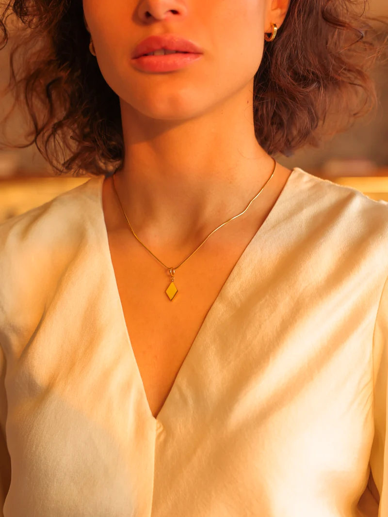 Geometric Grace Ketten-Charm