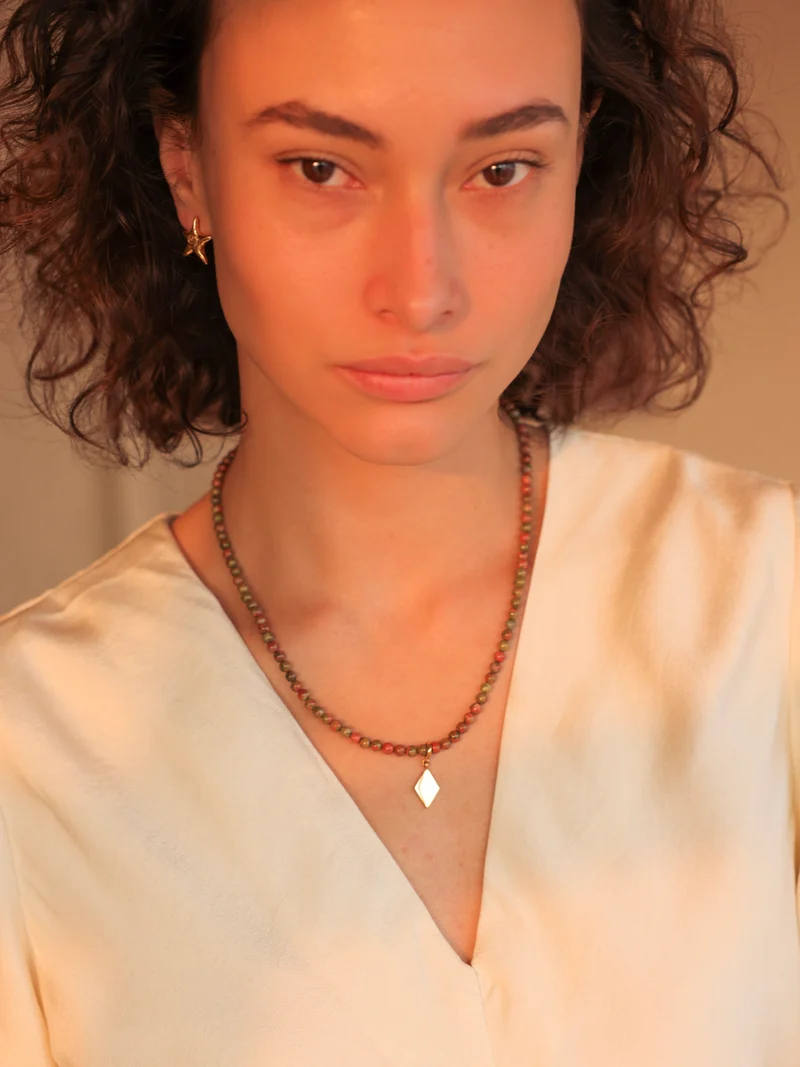 Geometric Grace Ketten-Charm