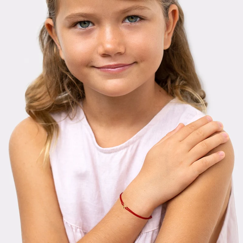 Mutter-Kind-Armbandset Herz | Nylon