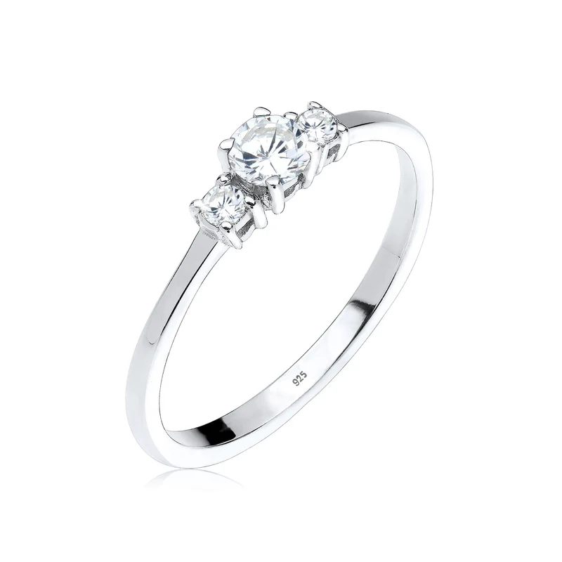 Ring | Zirkonia ( Weiß )