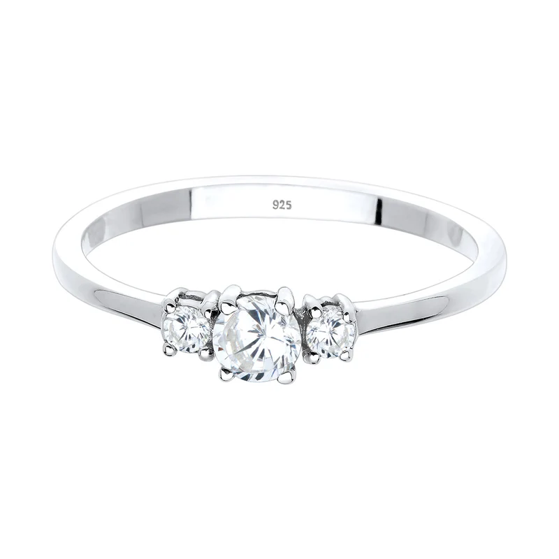 Ring | Zirkonia ( Weiß )