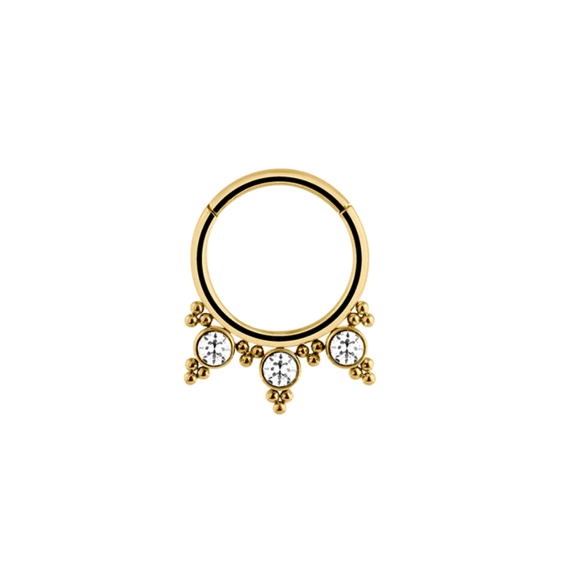 Ball Victoria Clicker Piercing Gold
