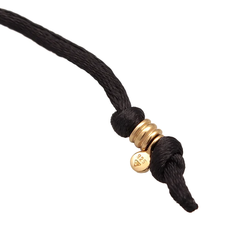 Choker Tropfen Anhänger | Satin (Grau)
