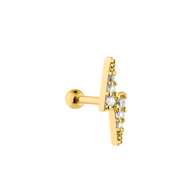 Pave Flash Ohr Piercing