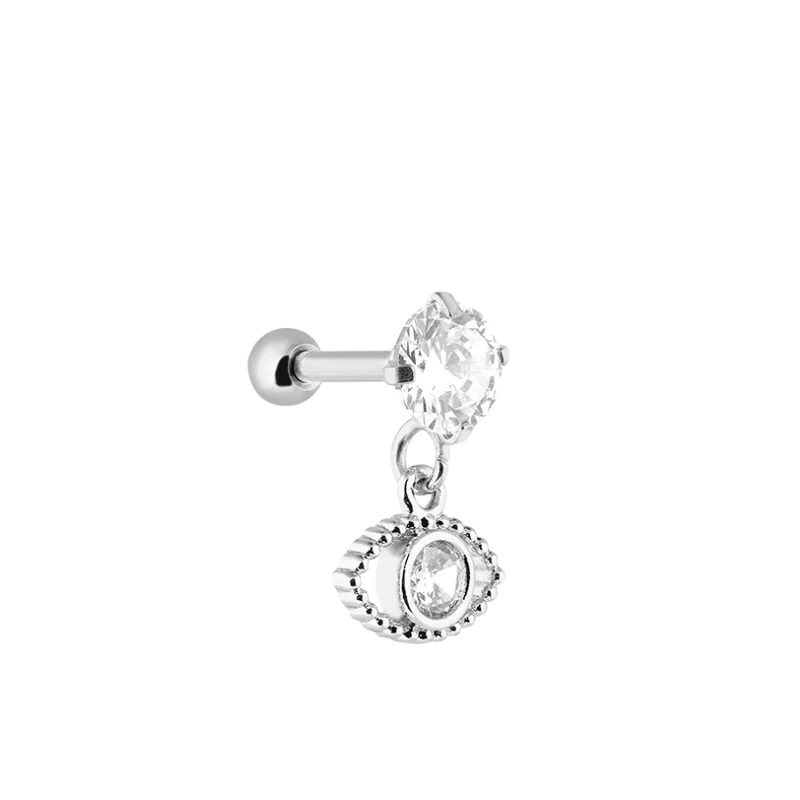 Dangle Eye Ohr Piercing Gold