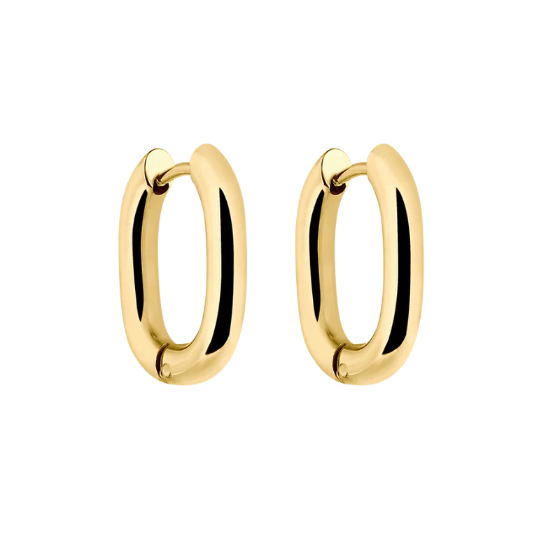 Everyday Simple Huggies 14K Gold Plated