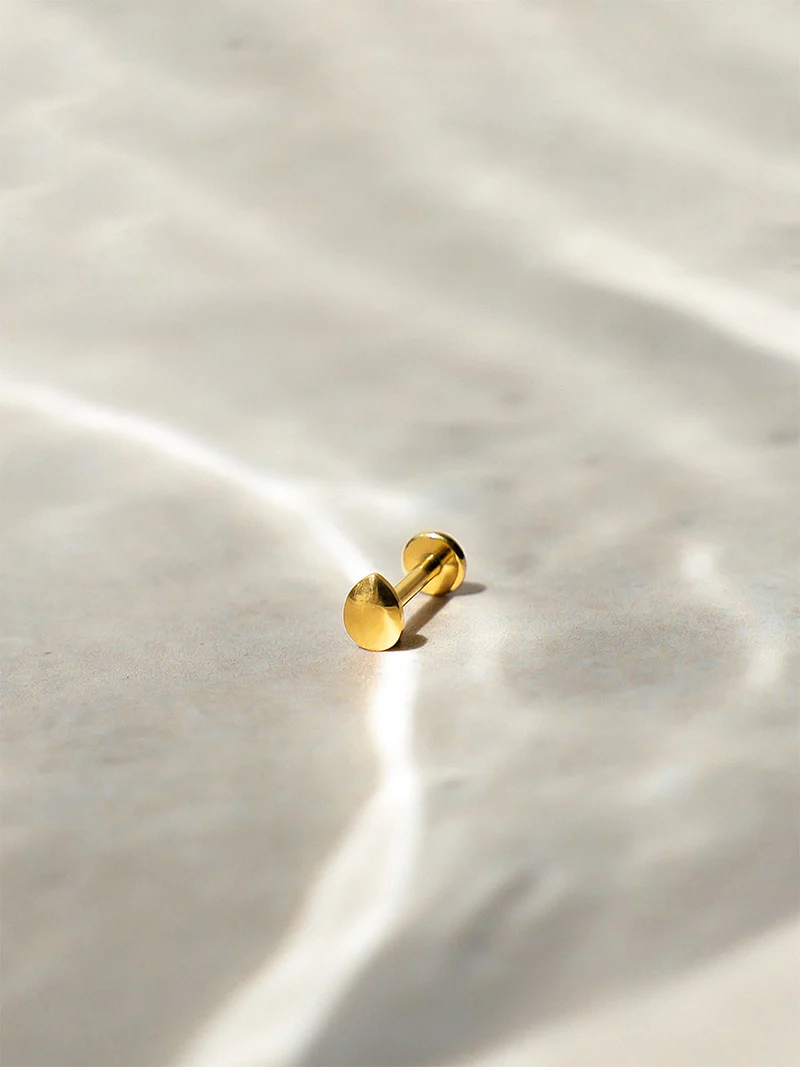 Tear Drop Titan Piercing