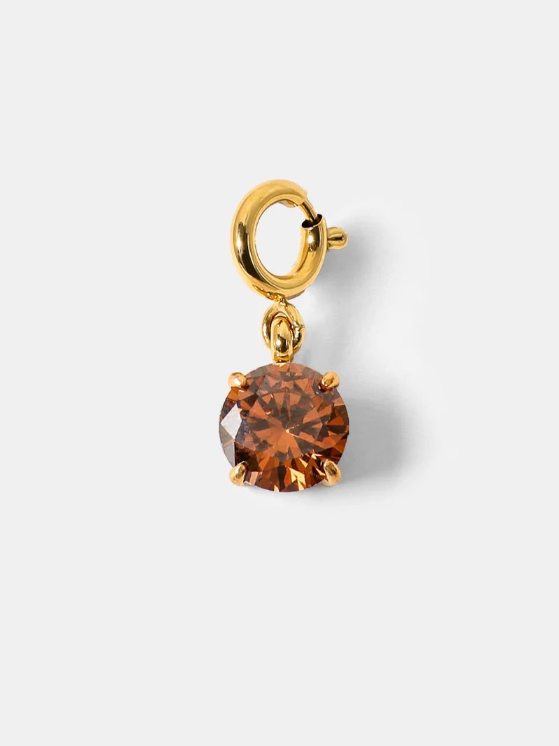 Crystal Delight Coffee Ketten-Charm