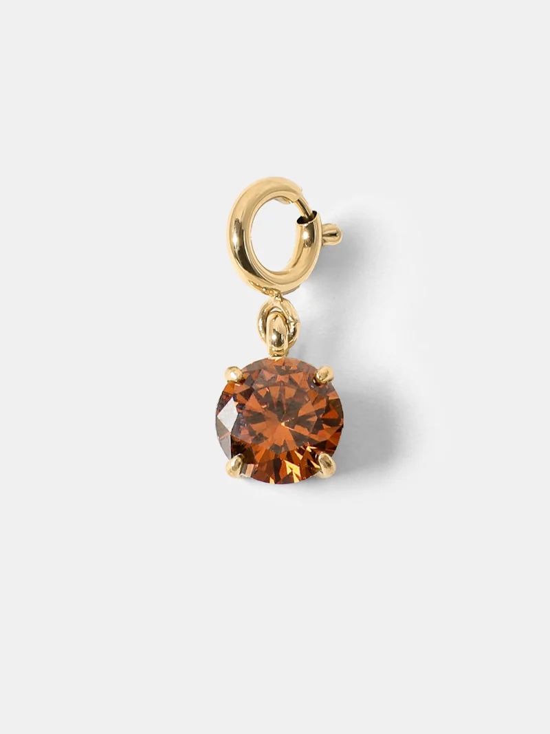 Crystal Delight Coffee Ketten-Charm