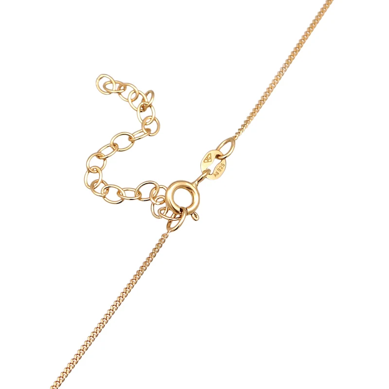 Solitär-Halskette | Diamant (Weiß, 0.1 ct.)