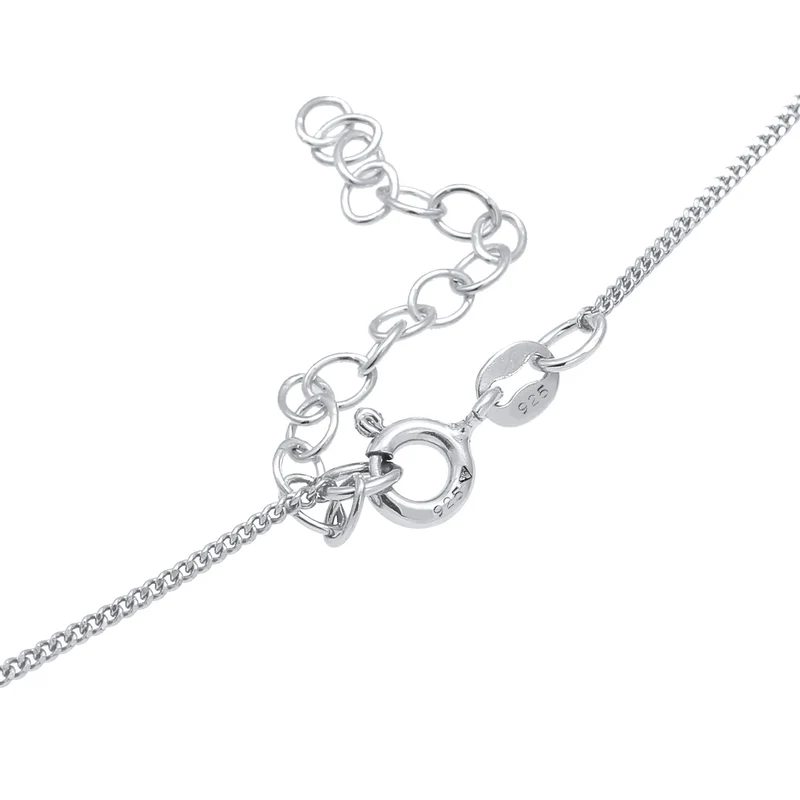 Solitär-Halskette | Diamant (Weiß, 0.1 ct.)