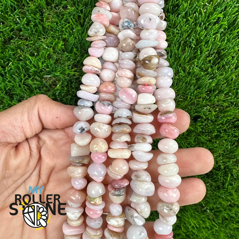 Rosa Opal-Chips-Perle