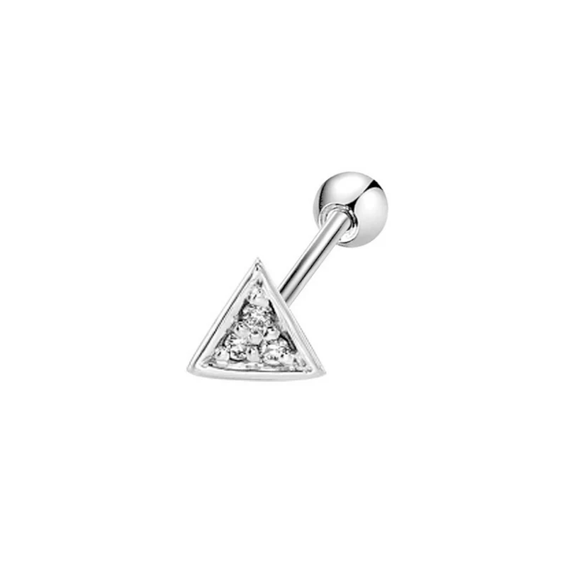 Limitless Pyramid Ohr Piercing Silber