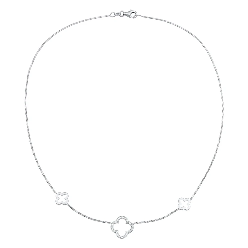 Halskette Kleeblatt Symbol