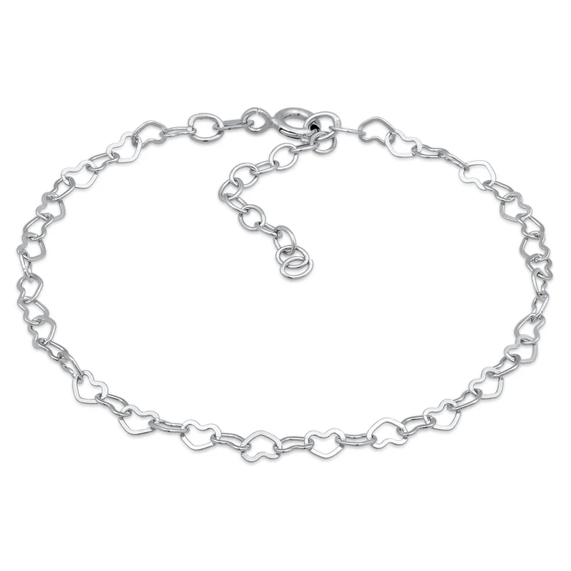 Glieder-Armband Herz